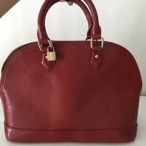 Red Satchel Bag